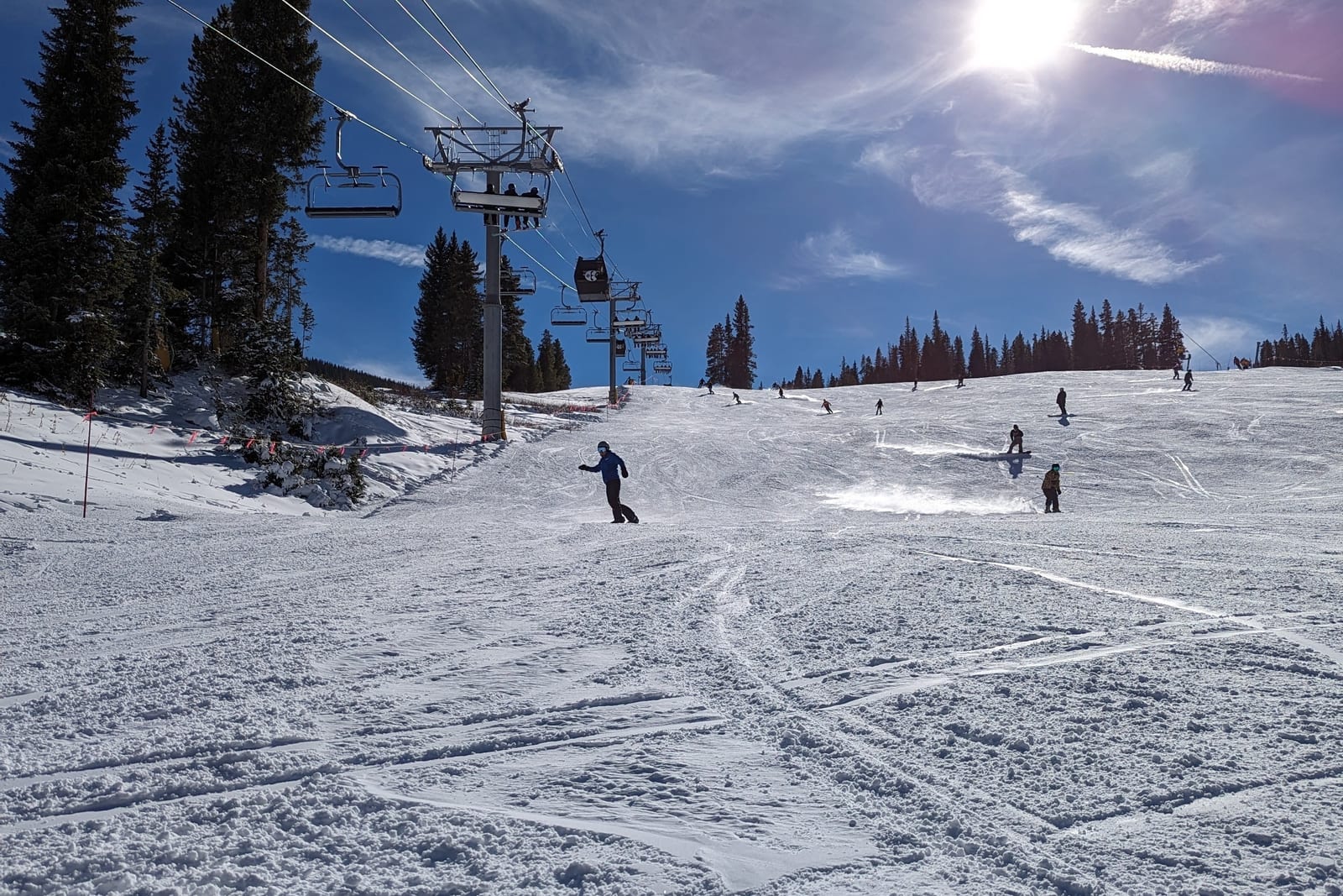 Winter Park — erstes Skifahren in den Rockies